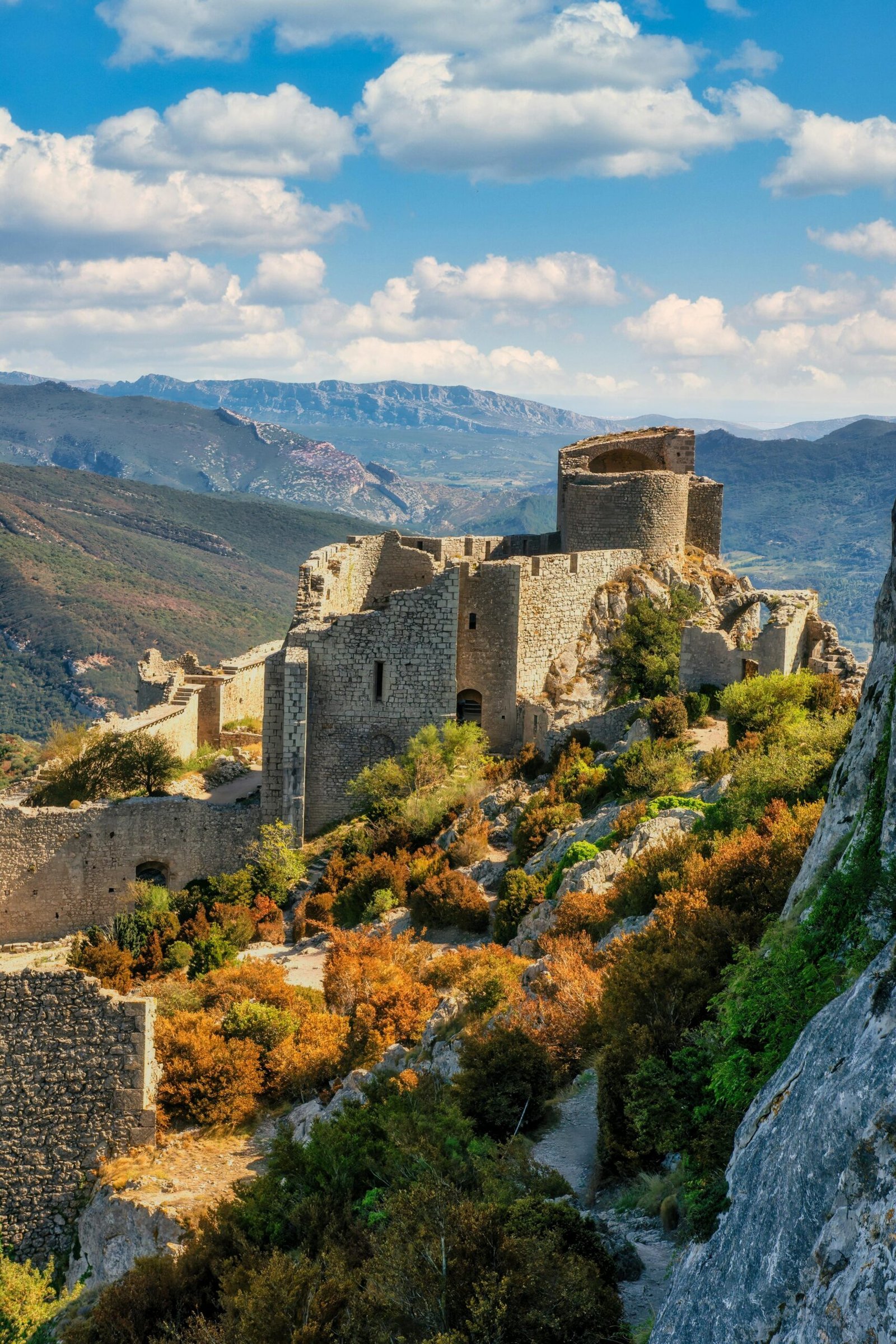 Château cathare séjour gravel